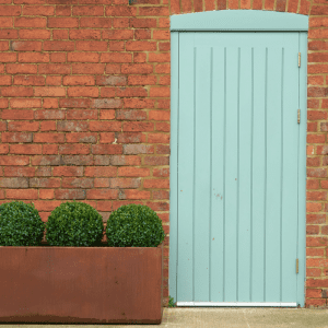 Corten steel planter