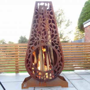 Metal Chiminea