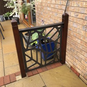 Steel Garden Divider