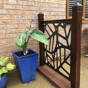 Steel Garden Screen