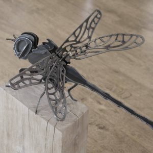 Plinth Dragonfly Sculpture