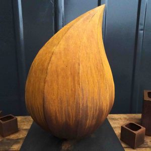 Corten Steel Teardrop Sculpture