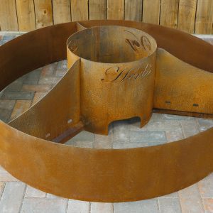 Circle of Life Corten Vegetable Planter - Image 6