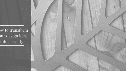 The custom design process explained