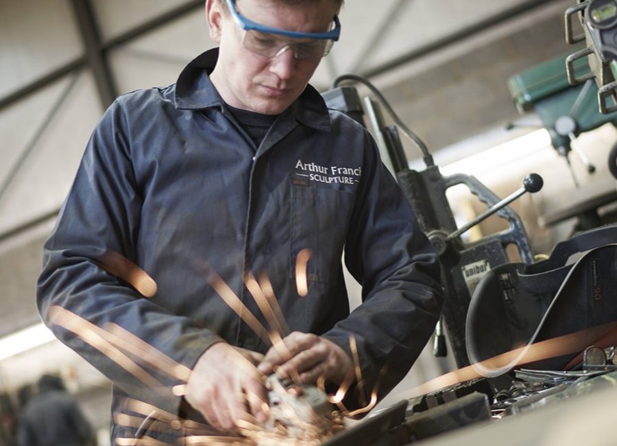 Handcrafting A Bespoke Garden Sculpture