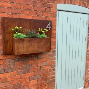 Welham Steel Wall Planters - Image 3