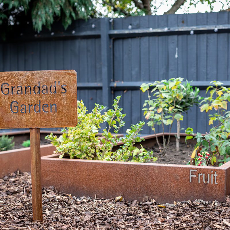 'Grandad's Garden' Sign