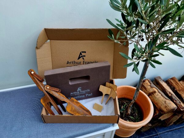 Corten trowel set